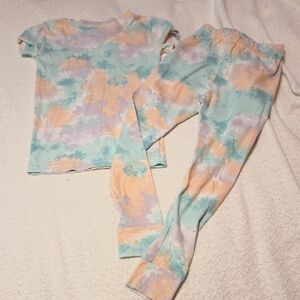 Girls Tie Dye Pajamas Size 6